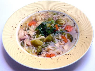 Hühnersuppe